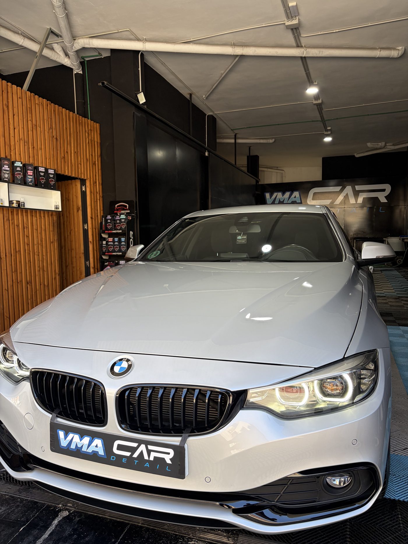 BMW Serie 4 detallado en el taller VMA CAR Detail